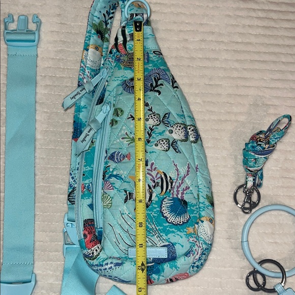 Vera Bradley Antilles Treasure Compact Essential Sling Backpack - Picture 10 of 11